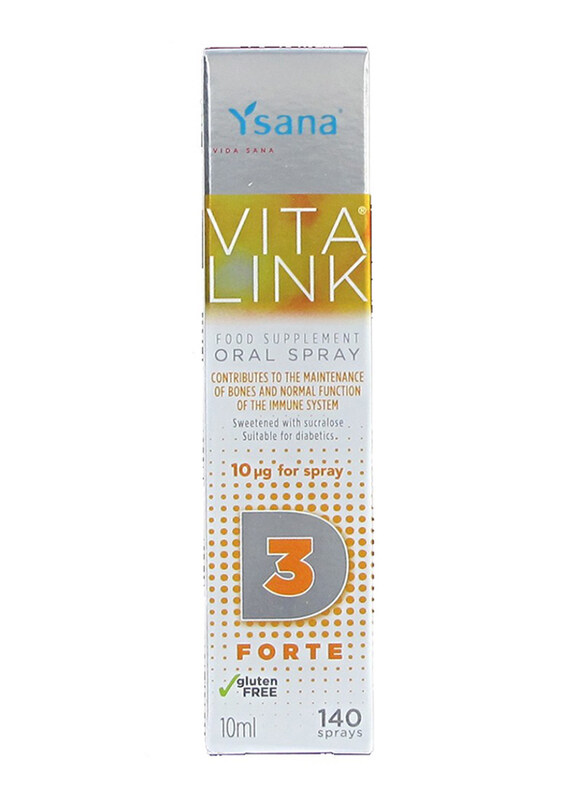 

Ysana Vita Link D3 Forte Spray, 400IU, 10ml