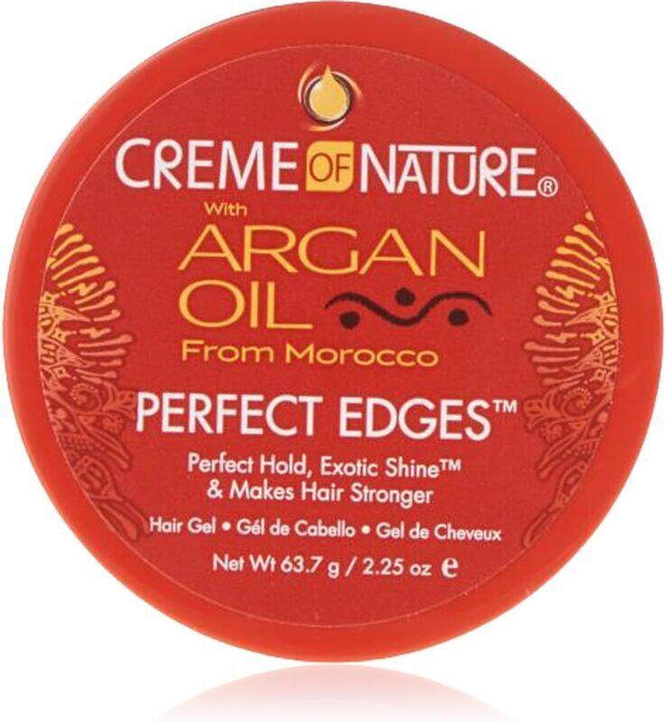 

Creme of Nature Argan Oil Perfect Edge Hair Gel for All Hair Types, 63.7gm