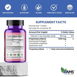 AMS Coll-A-Caps Hydrolysed Collagen Tablets, 60 Tablets