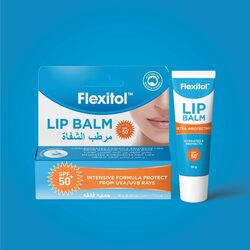 Flexitol Lip Balm SPF 50+, 10gm