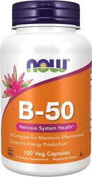 Now Foods Vitamin B, 50 Mg, 100 Veg Capsules