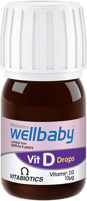 Vitabiotics Wellbaby Vitamin D Drops, 30ML