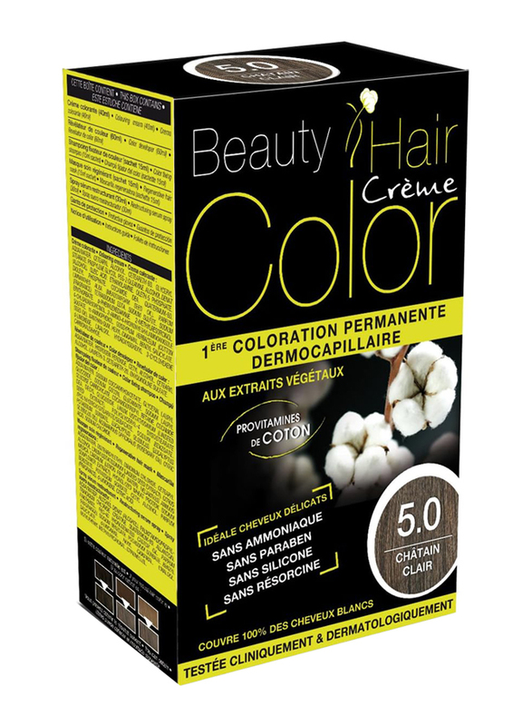 Eric Favre Beauty Hair Color, 160ml, 5 Light Chestnut