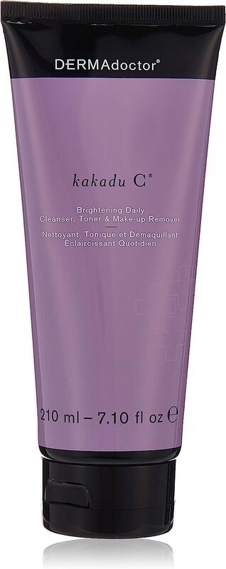 Dermadoctor Kakadu C Cleanser Toner & Makeup Remover, 210ml