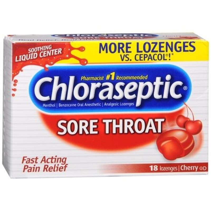 

CHLORASEPTIC LOZ CHERRY 18S