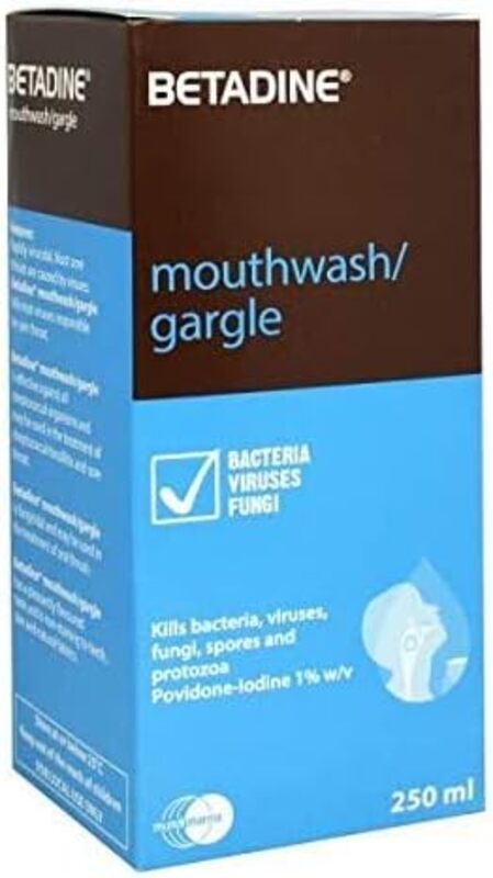 Betadine Mouth Gargle, 250ml