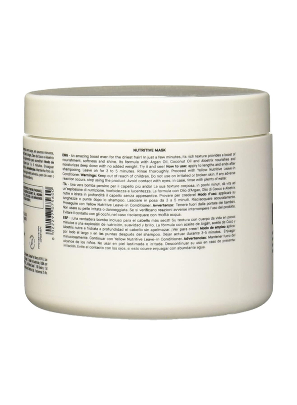 Yellow Argan and Coconut Nutritive Mask, 500ml