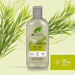 Dr.Organic Tea Tree Shampoo, 265ml