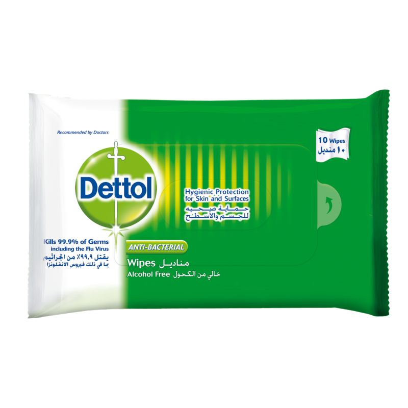 Dettol Antiseptic Wipes 10S