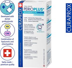 Curaprox Perioplus+ Regenerate Mouthwash, 200ml