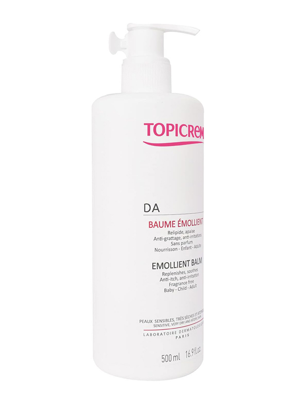 Topicrem Atopic Skin AD Emollient Balm, 500ml