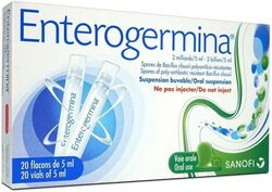 Enterogermina 2 Billion Probiotic, 20 Vials