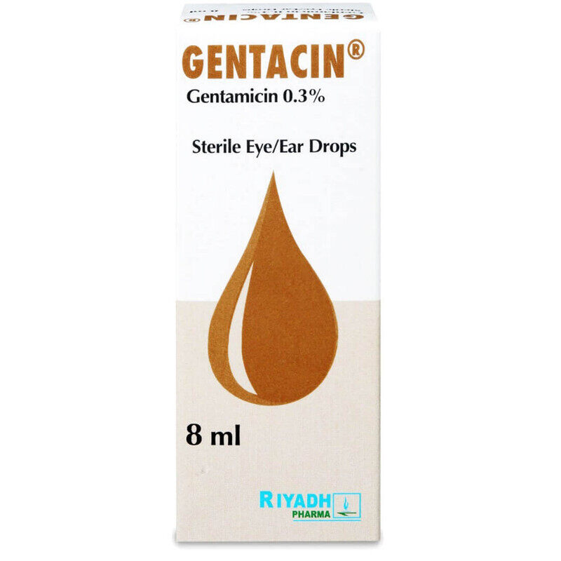 

Cusi Gentacin 0.3% Eye/Ear Drops 8Ml