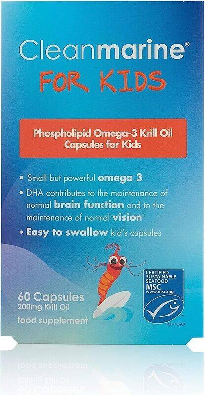 

Cleanmarine Phospholipid Omega-3 Krill Oil, 60 Capsules