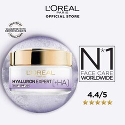 L'oreal Paris Hyaluron Expert Replumping Moistuizing Day Cream with Hyaluronic Acid, 50ML