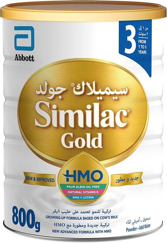 

Abbott Similac Gold 3 Powder 800G