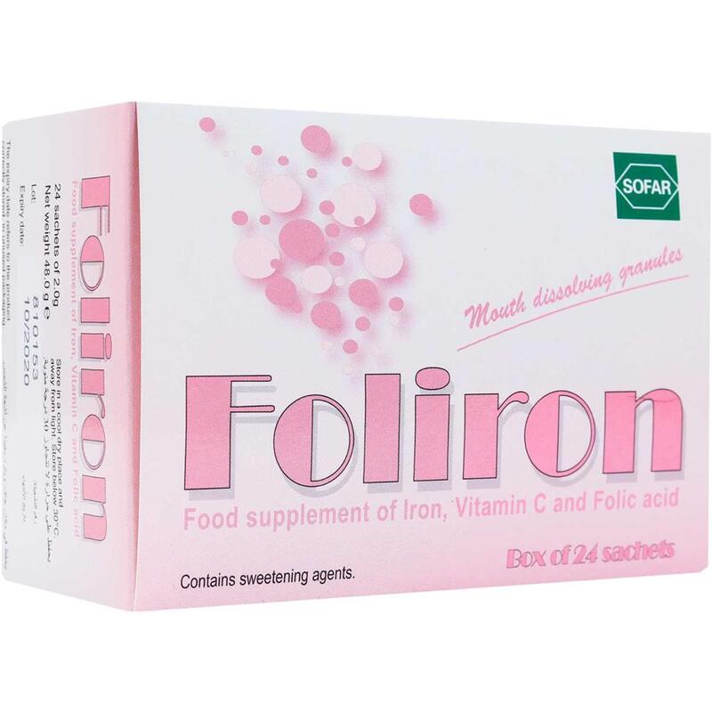 Foliron Sachets 24'S