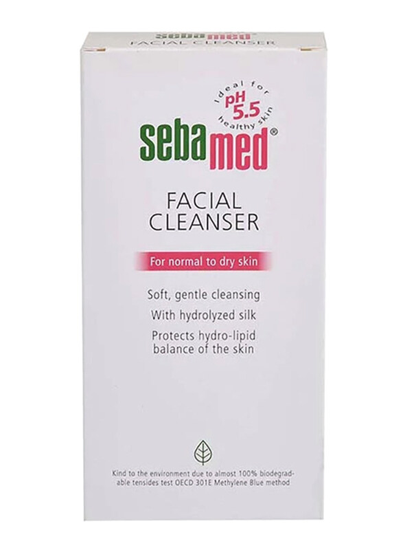 

Sebamed Facial Cleanser for Normal Skin to Dry Skin, 150ml