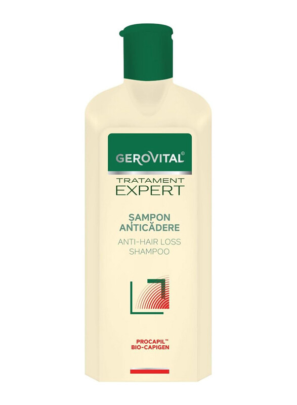 

Gerovital Anti-Hair Loss Shampoo for A Stronger & Thicker Hair, 400ml