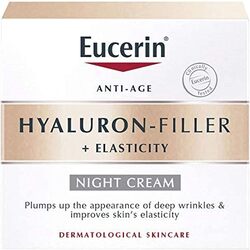 Eucerin Hyaluron Filler + Elasticity Night Cream, 50ml