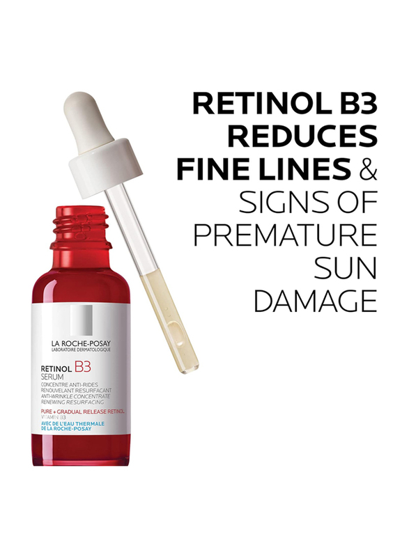 La Roche-Posay Pure Retinol Face Serum with Vitamin B3, 30ml