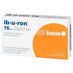 IBURON 75 MG SUPPOSITORIES 10'S