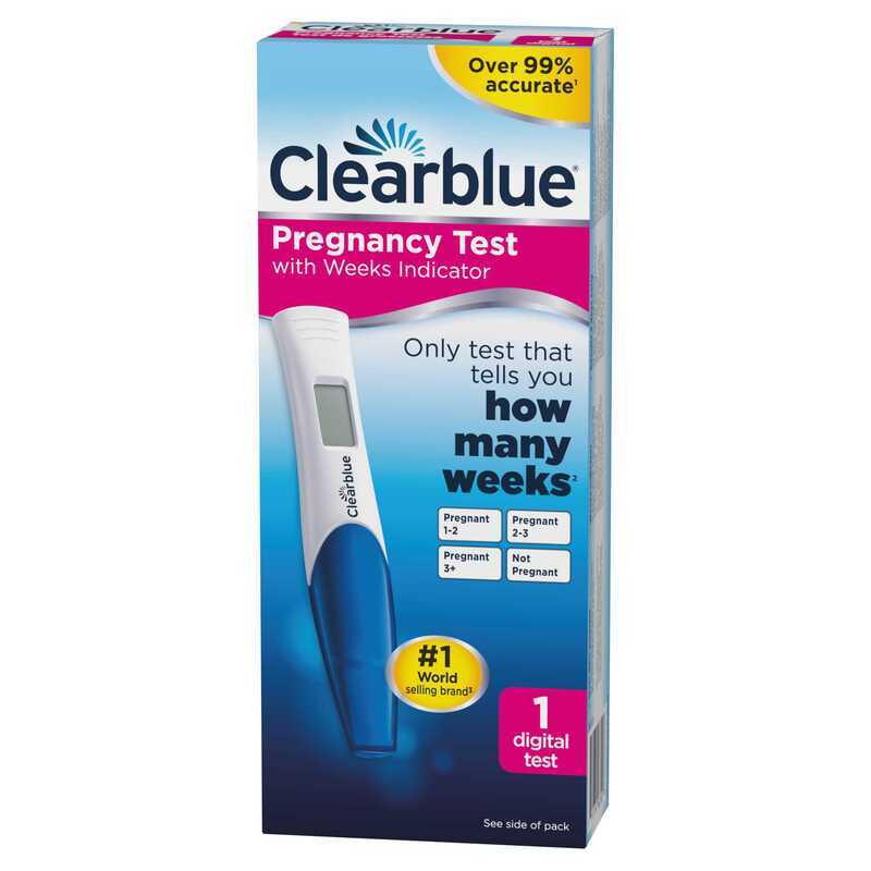 

Clearblue Clear Blue Pregnancy Test Dgital 1S