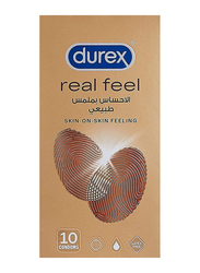 Durex Real Feel Condom, 10 Pieces