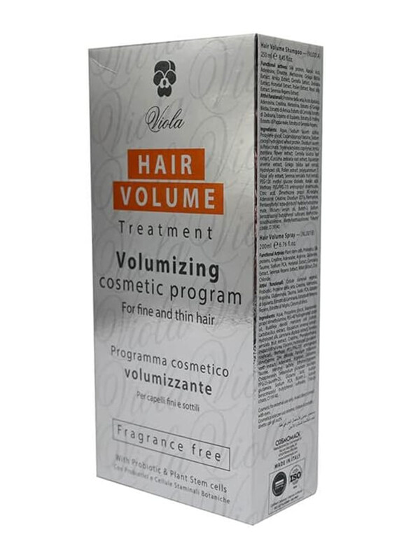 

Viola Hair Volume Program Shampoo 250ml + Spray 200ml Set, 2 Pieces