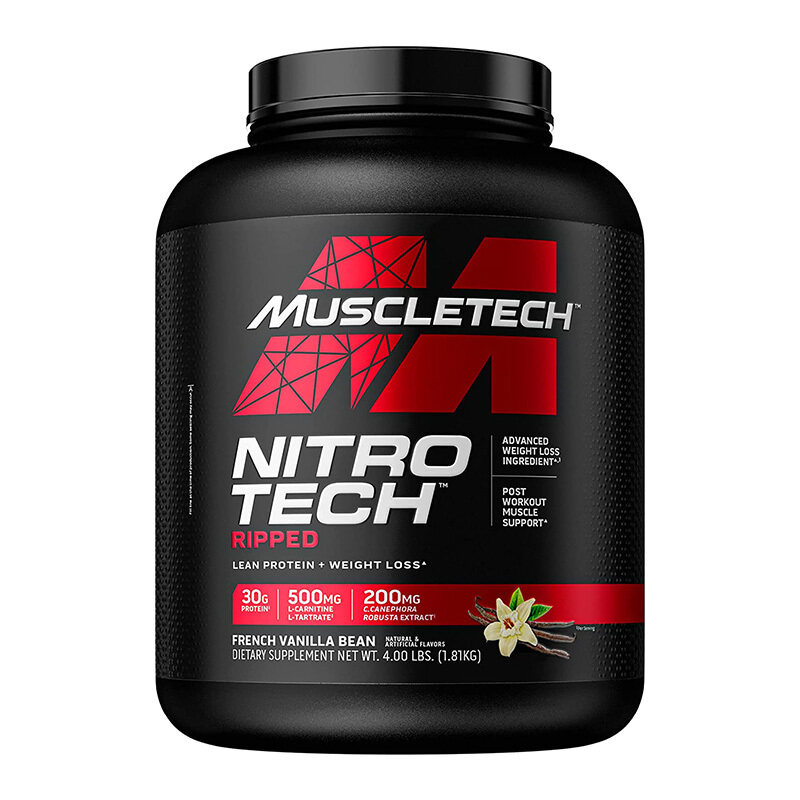 

Muscletech Mt Nitro Tech Ripped French Vanilla Swirl 4Lbs