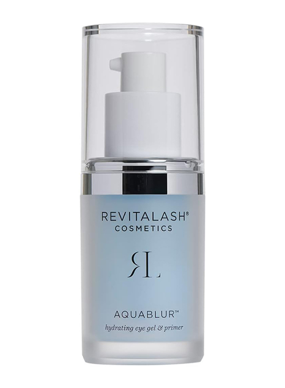 Revitalash Cosmetics Aquablur Hydrating Eye Gel & Primer, 15ml, White/Blue