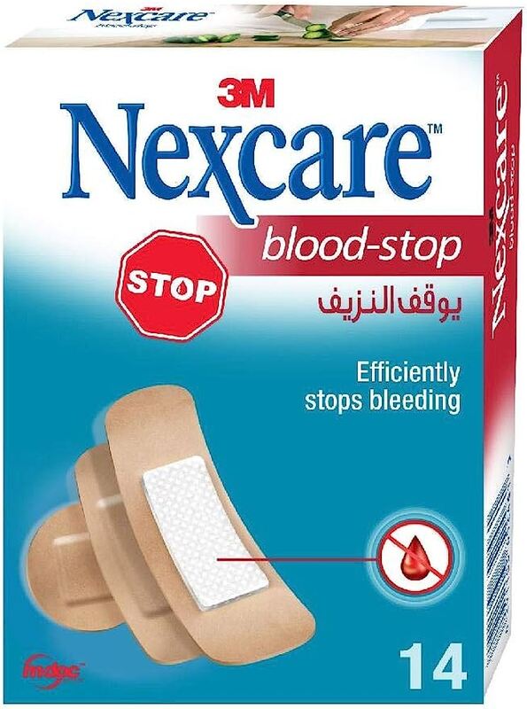 3M Nexcare Blood Stop Assorted 14'S