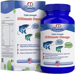 iRemedies Ultimate Omega-3 Enteric Coated Softgels, 60 Softgels