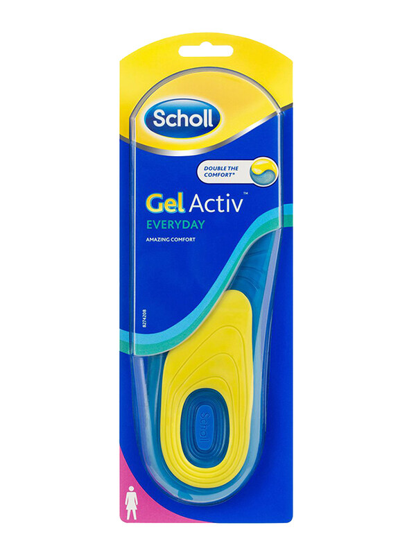 

Scholl Gel Activ Everyday Foot Insoles for Women, One Size