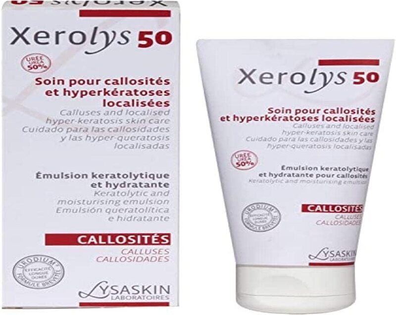 Lysaskin Xerolys 50 Hyper Keratosis Skin Care Cream, 40ml