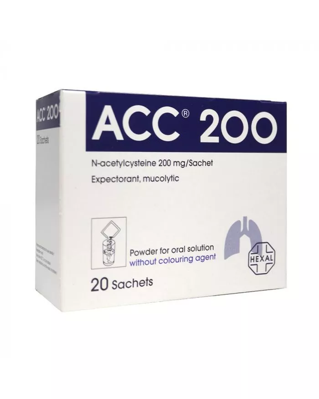 

Hexal ACC 200 SACHET 20S