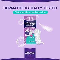 Always Comfort Protect With Fresh Scent Normal Daily Liners, 40 Pieces