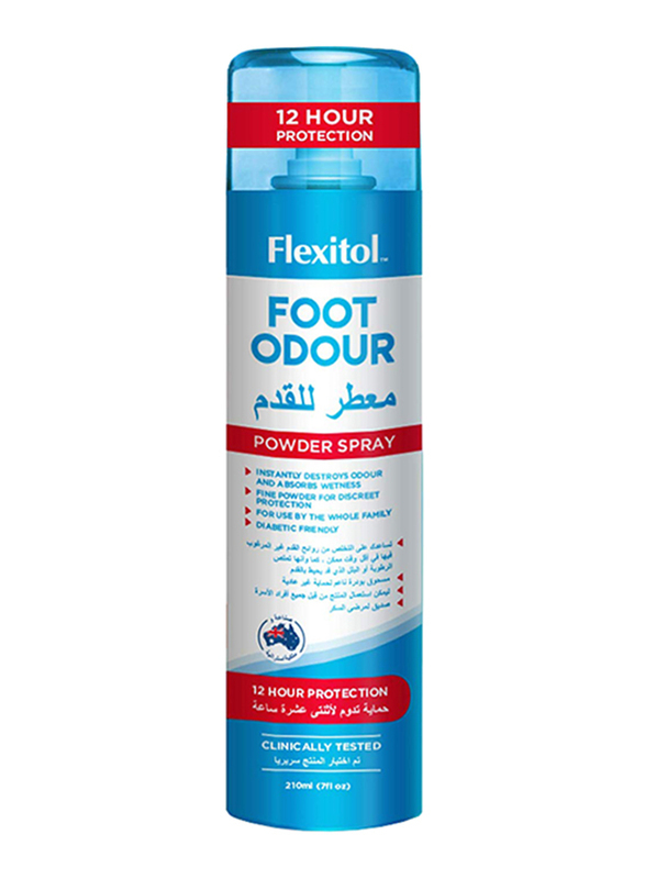 Flexitol Foot Odour Control Spray, 210ml