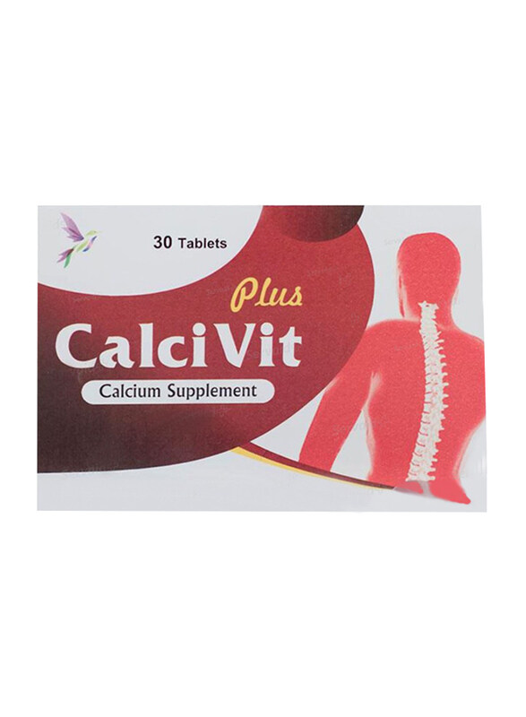 

Calcivit Plus Calcium Supplement, 30 Tablets