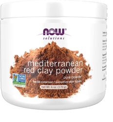Now Solutions Mediterranean Red Clay Powder, 170gm