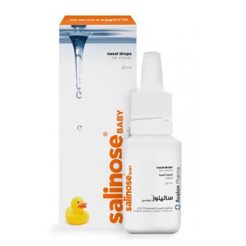 

Salinose Baby Nasal Drops 20 Ml