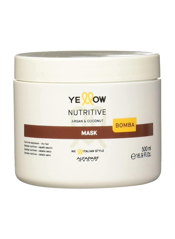 Yellow Argan and Coconut Nutritive Mask, 500ml