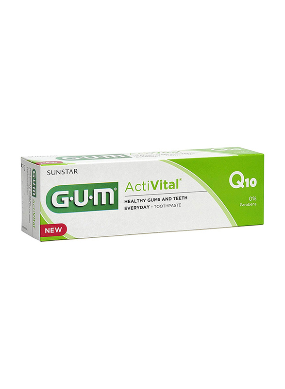 Gum Activital Flouride Fresh Mint Flavour Everyday Toothpaste, 75ml