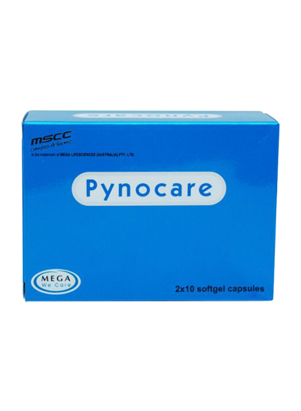 Pynocare Supplement, 20 Capsules
