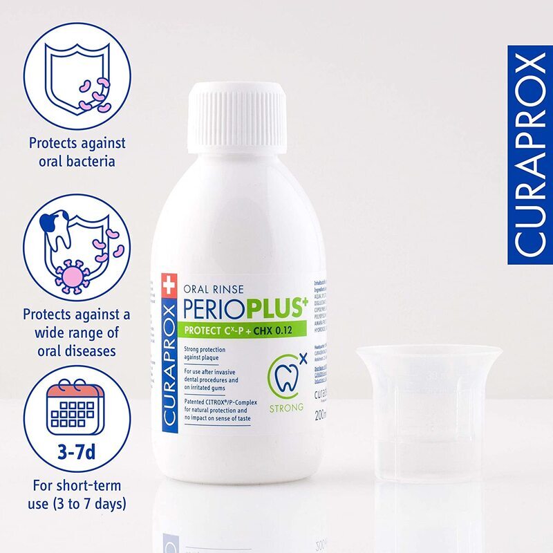 Curaprox Perio Plus+ Protect Mouthwash, 200ml