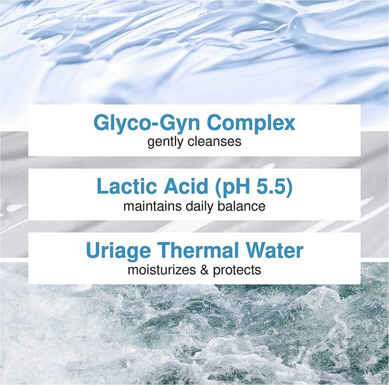 Uriage Gyn-Phy Intimate Hygiene Refreshing Cleansing Gel, 200ml