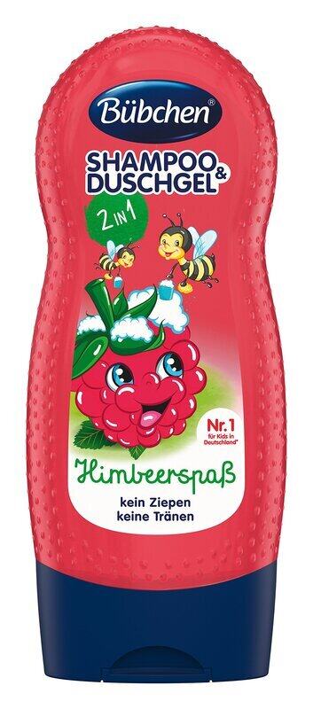 

Bubchen Kids Shampoo & Shower Raspberry Fun, 230ml
