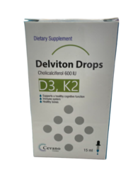 Delviton Drops Vitamin D3 + K2 15 Ml