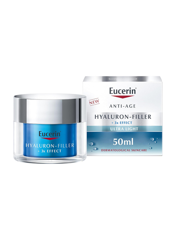 Eucerin Hyaluronic Filler Night Booster with Hyaluronic Acid and Vitamin E, 50ml