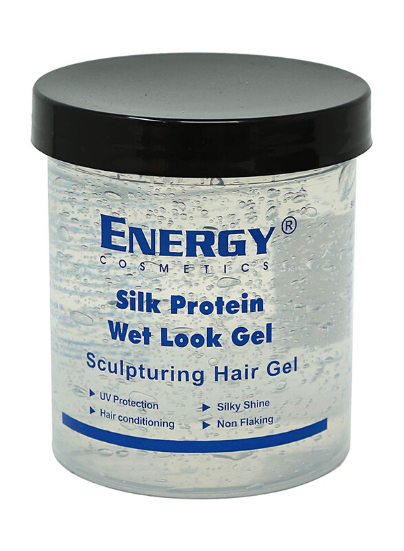 

Energy Cosmetics Silk Protein Wet Look Hair Styling Cream, 453gm